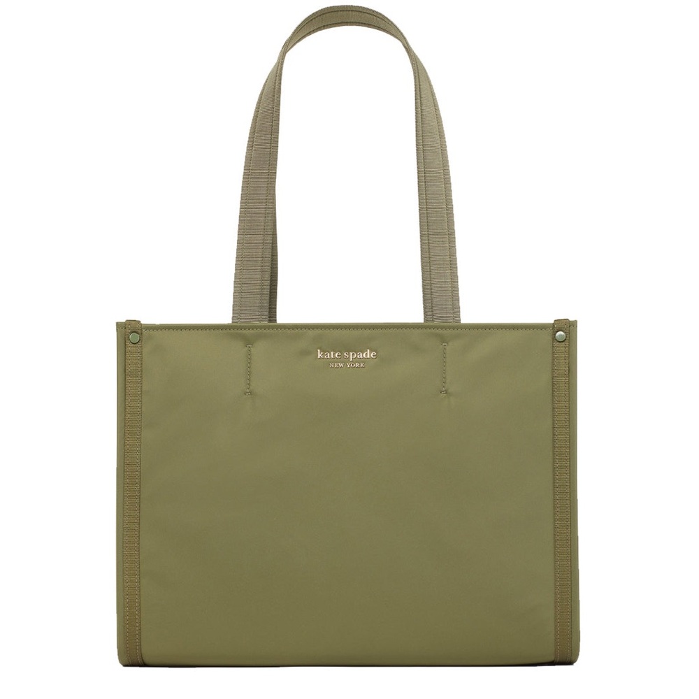 Kate Spade The Little Better Sam Nylon Medium Tote Bag in Sapling pxr00468